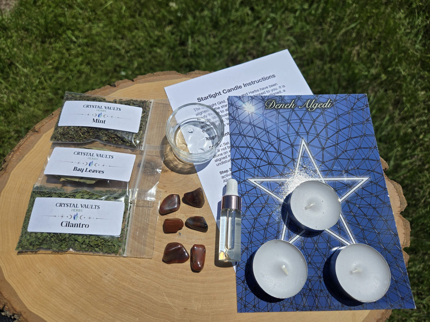 Deneh Algedi Starlight Ritual Candle Kit