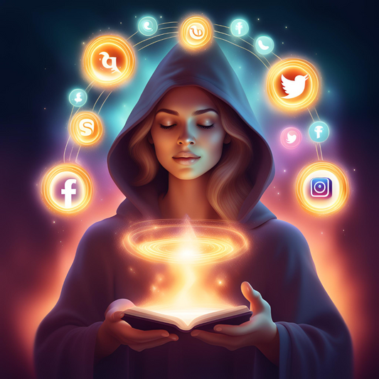 Social Media Influencer Success Using White Magic Spells