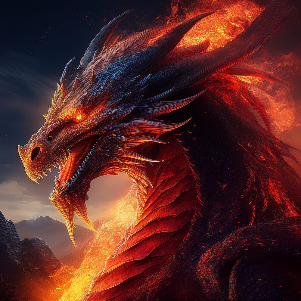 The Fire Dragon: Keeper of Flame, Fortune, and Fierce Heart