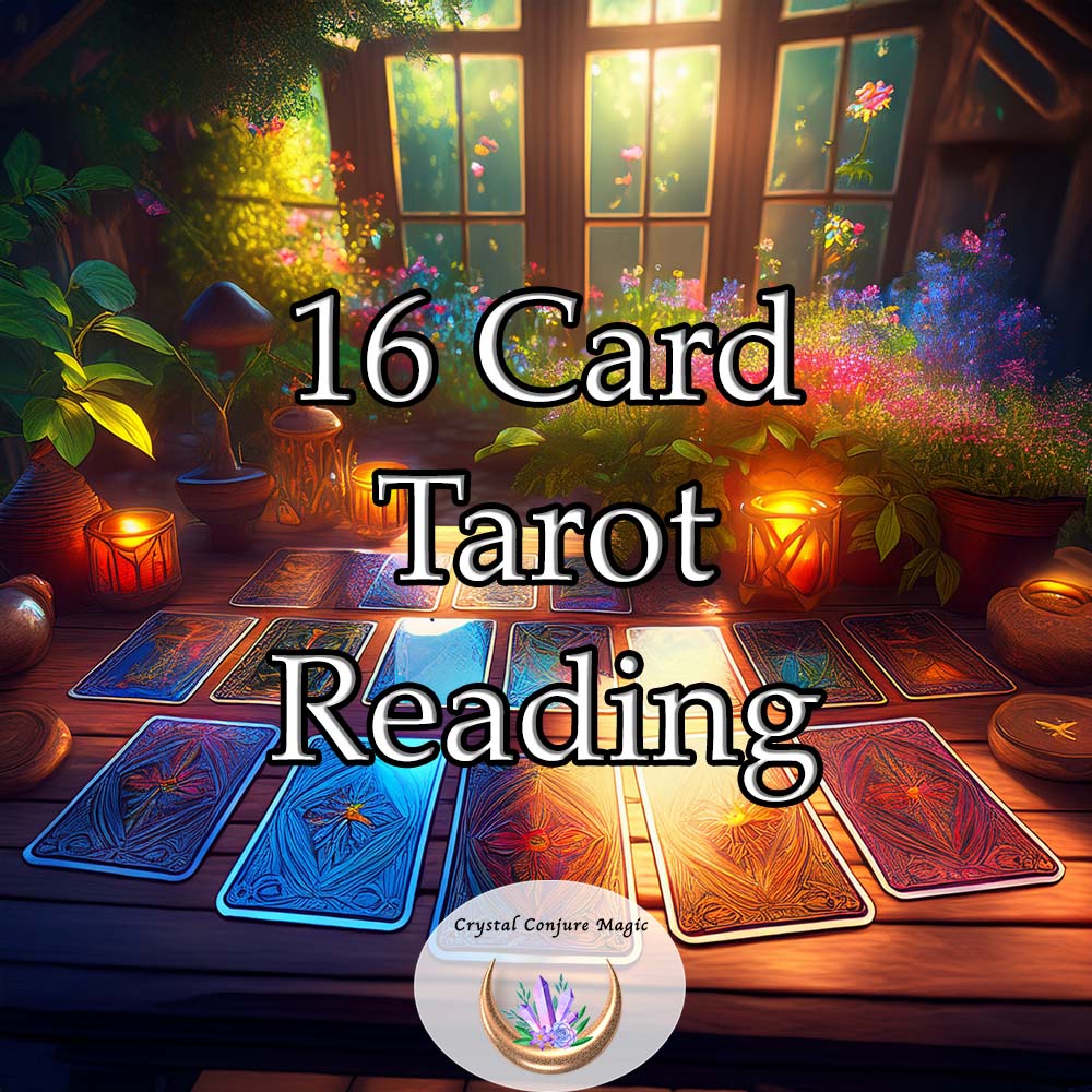 Sixteen Card Master Tarot Reading - Love, Money, and Happiness
