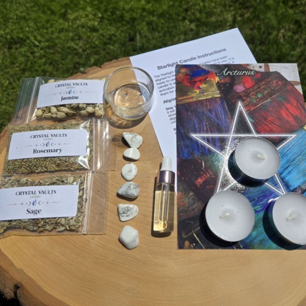 Arcturus Starlight Ritual Candle Kit