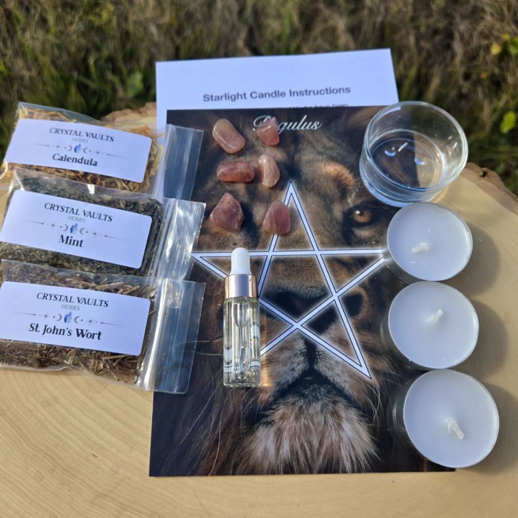 Regulus Starlight Ritual Candle Kit