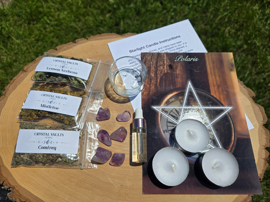 Polaris Starlight Ritual Candle Kit