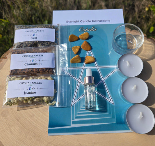 Capella Starlight Ritual Candle Kit