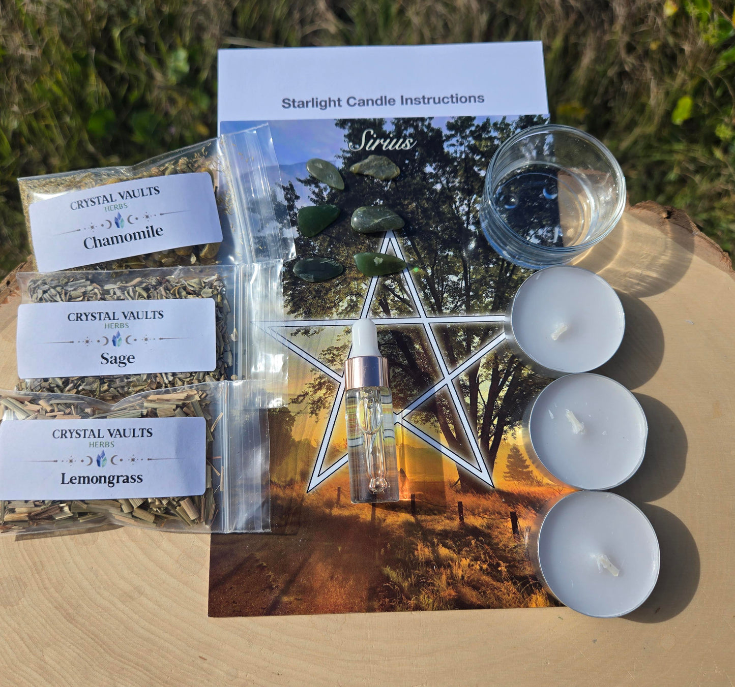 Sirius Starlight Ritual Candle Kit