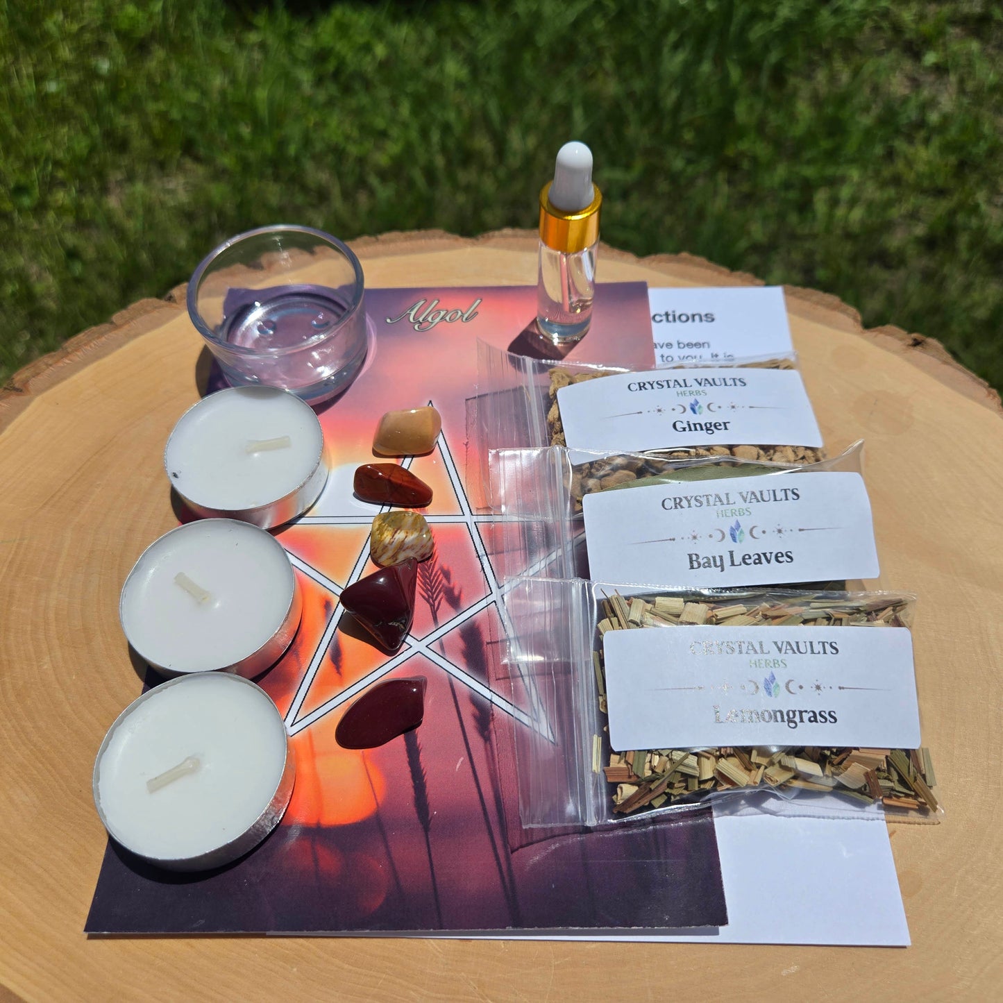 Algol Starlight Ritual Candle Kit