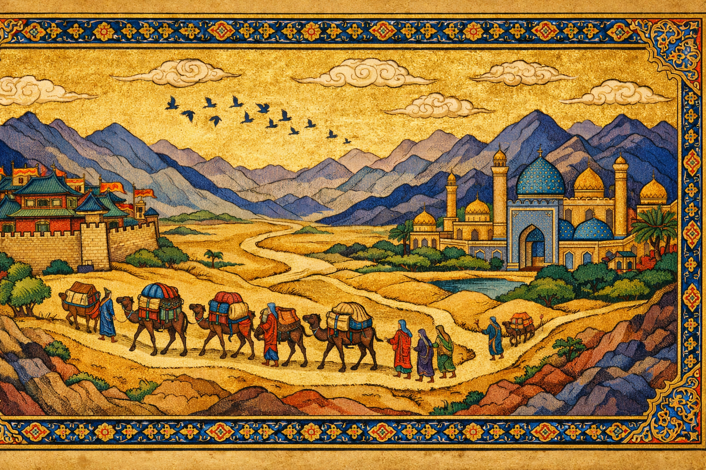 The Silk Road Tarot Reading