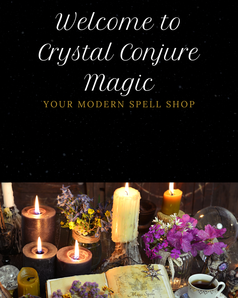 Spell. Shop Crystal Conjure Magic - Your modern spell shop – CrystalConjureMagic