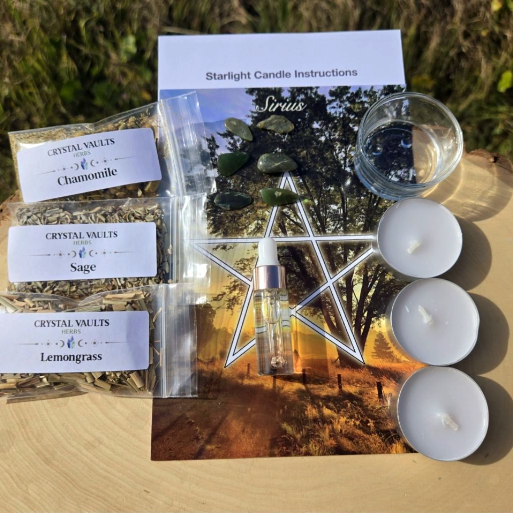 Sirius Starlight Ritual Candle Kit