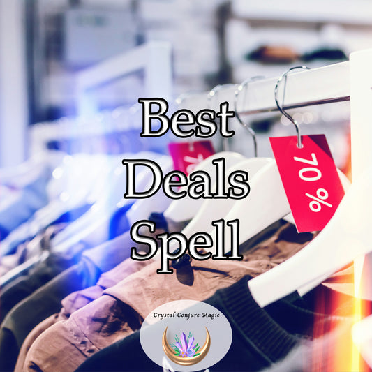 Best Deals Spell - attract the most rewarding discounts and offers to you