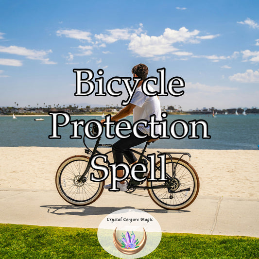 Bicycle Protection Spell - an invisible shield around your bike, keeping it protected