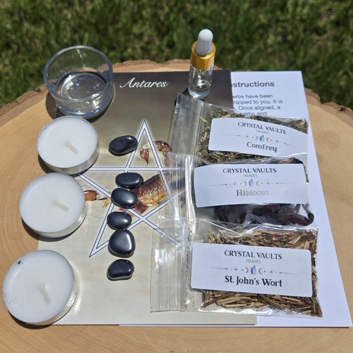 Antares Starlight Ritual Candle Kit