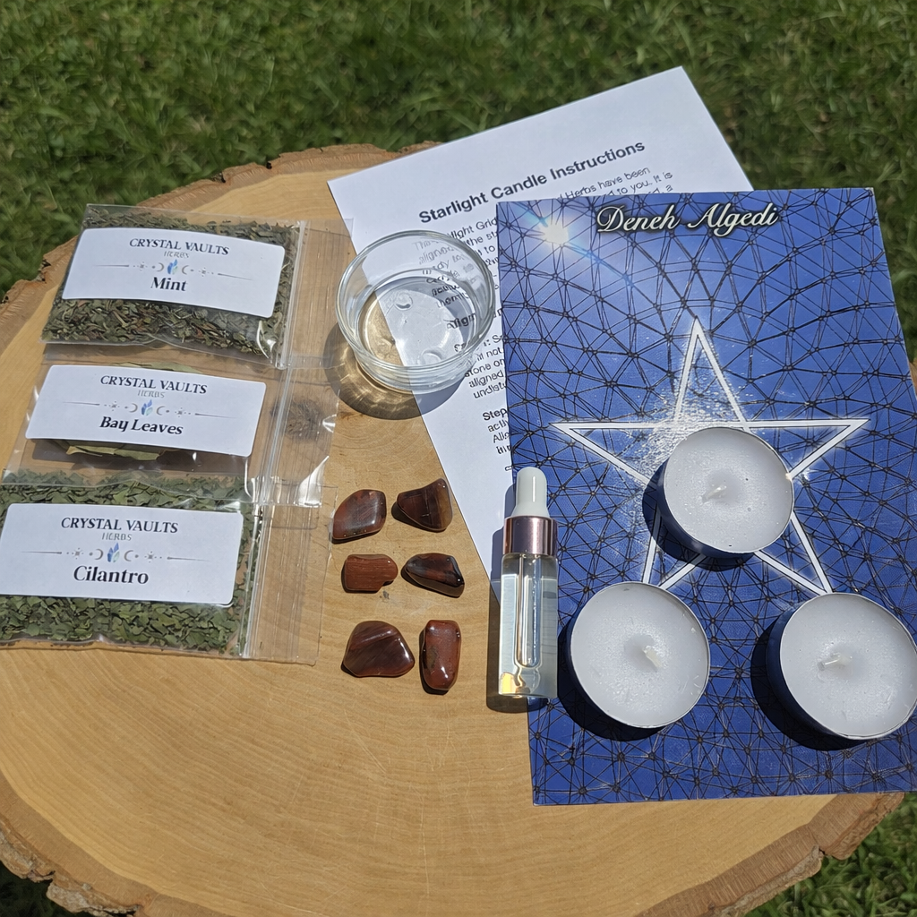 Deneh Algedi  Starlight Ritual Candle Kit