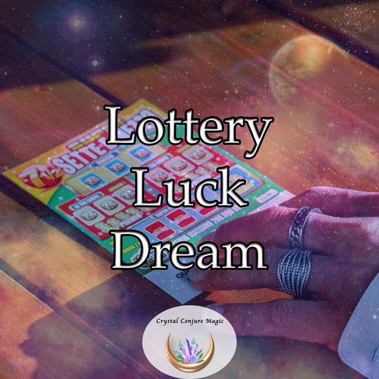 Lottery Luck Dream - align your energies with the universe, creating an aura of luck and prosperity