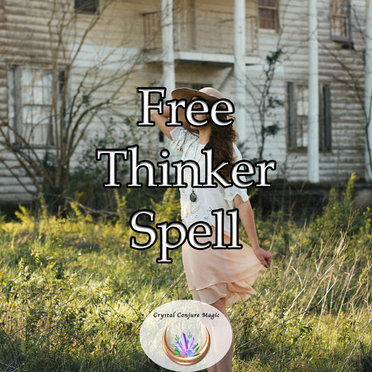 Free Thinker Spell - break free from societal limitations, explore new ideas and perspectives