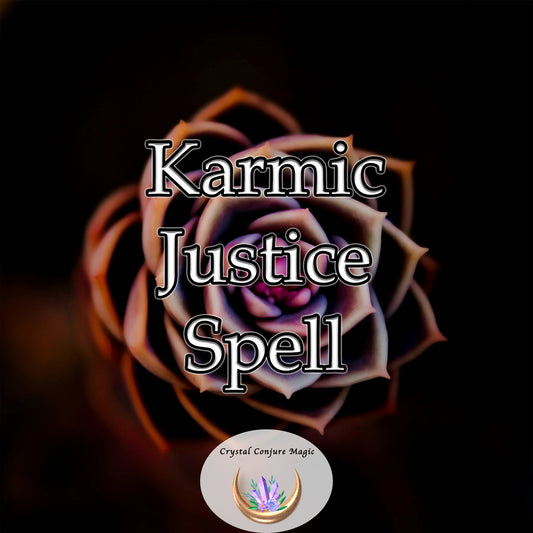 Karmic Justice Spell - call upon the universe to right wrongs and deliver justice where it is due