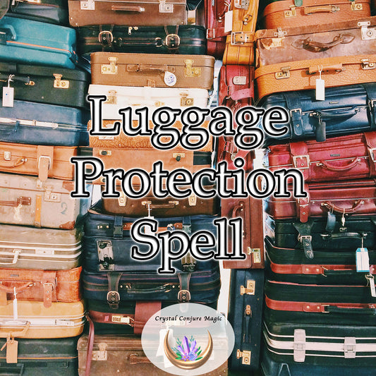Luggage Protection Spell - safeguard your luggage from getting lost or misplaced during travels