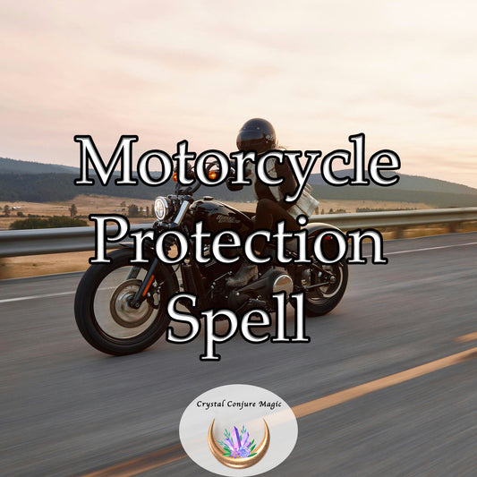 Motorcycle Protection Spell - a guardian to guide you through your adventures without worry