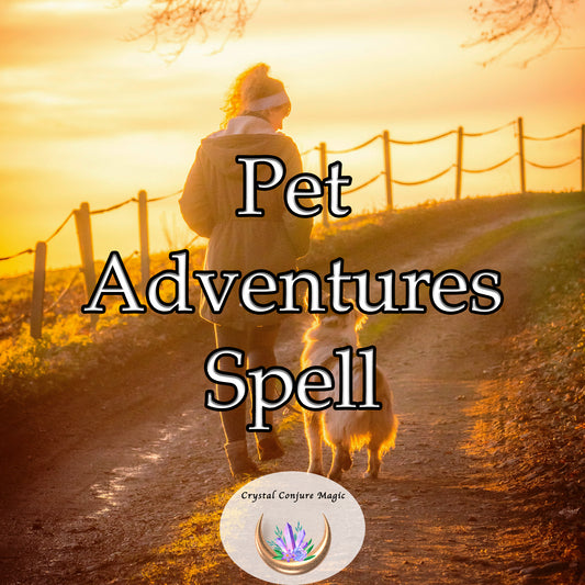 Pet Adventures Spell - take your pet's mundane routine to a realm of limitless excitement