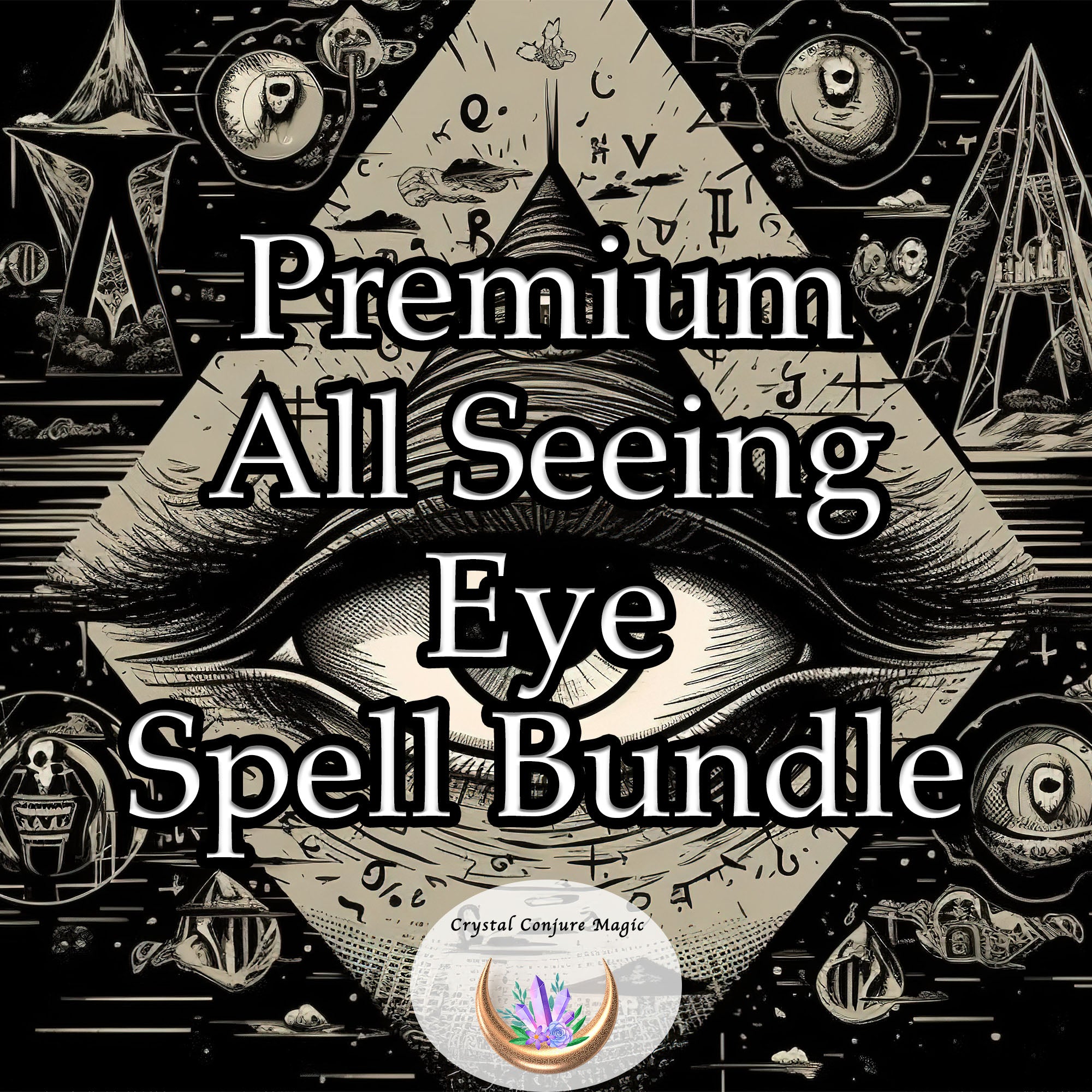 Premium All Seeing Eye Spell Bundle - strengthen intuition, amplify aw ...