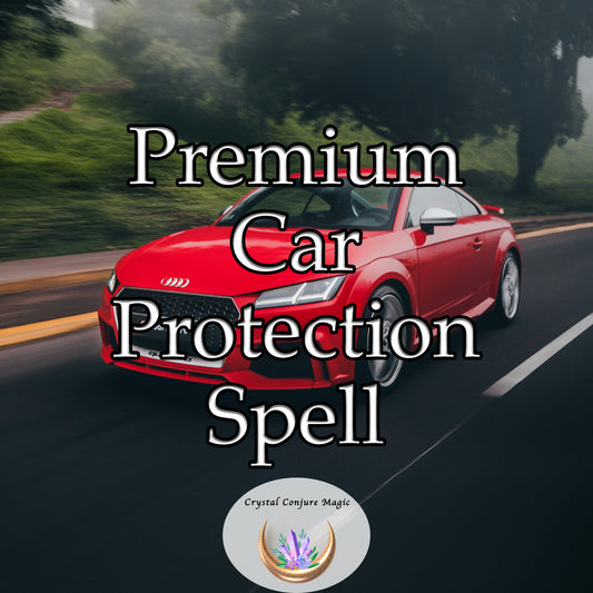 Premium Car Protection Spell - feel confident and secure knowing that your car is enveloped in a protective aura