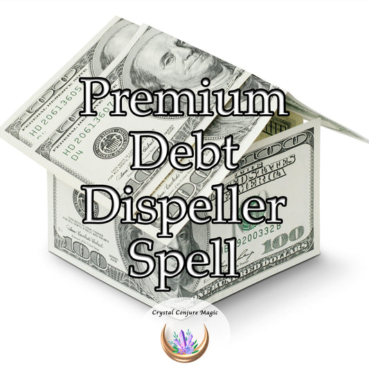 Premium Debt Dispeller Spell - reclaim your financial power and break free from the chains of debt