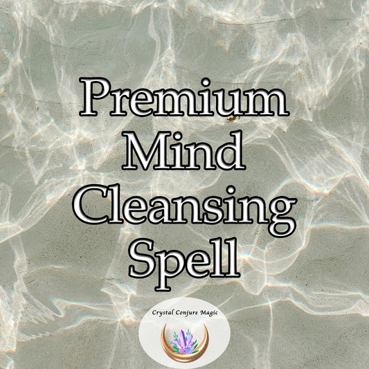 Premium Mind Cleansing Spell - experience a clear, focused mind, and unlock your full potential