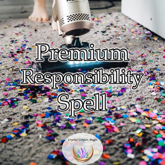 Premium Responsibility Spell - be empowered to meet your responsibilities with a calm, centered approach