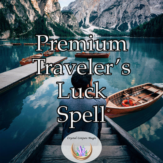 Premium Traveler's Luck Spell - infuse your journey with good fortune and protection every step of the way