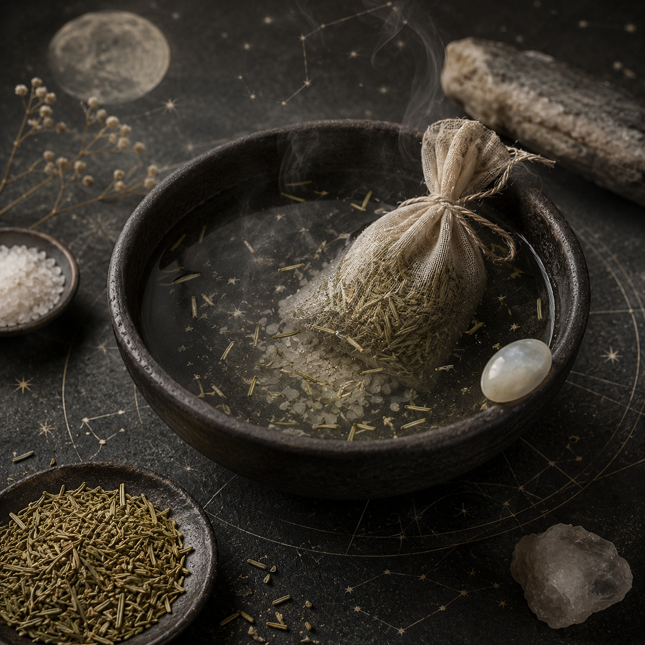 Celestial Aligned Rosemary — Herb of Clarity & Memory