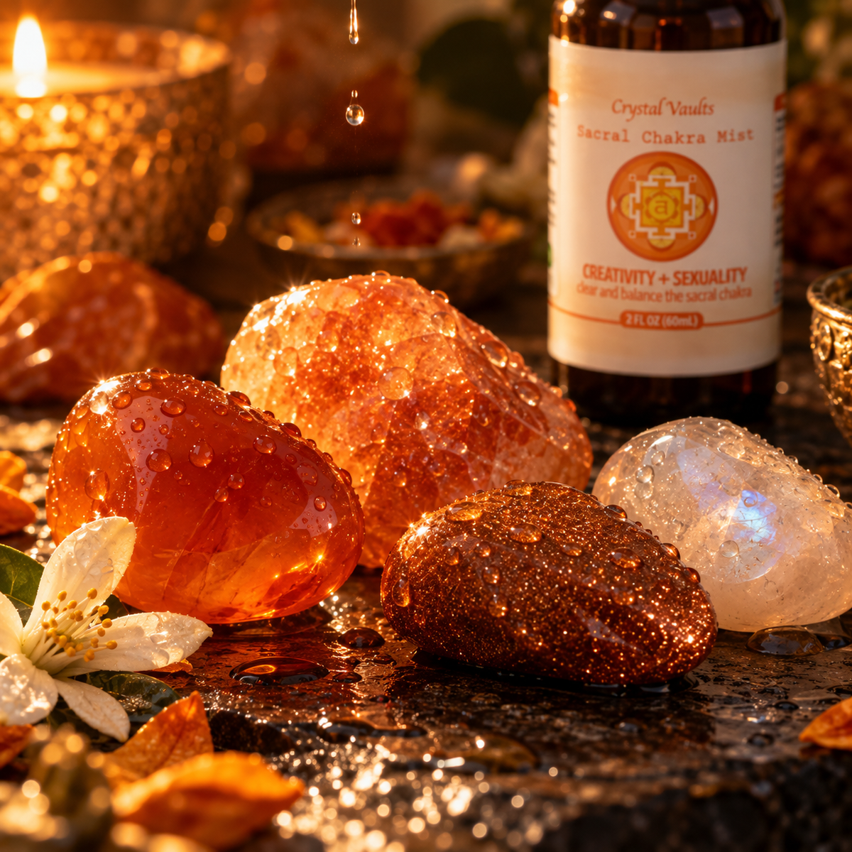 Sacral Chakra Crystal Mist