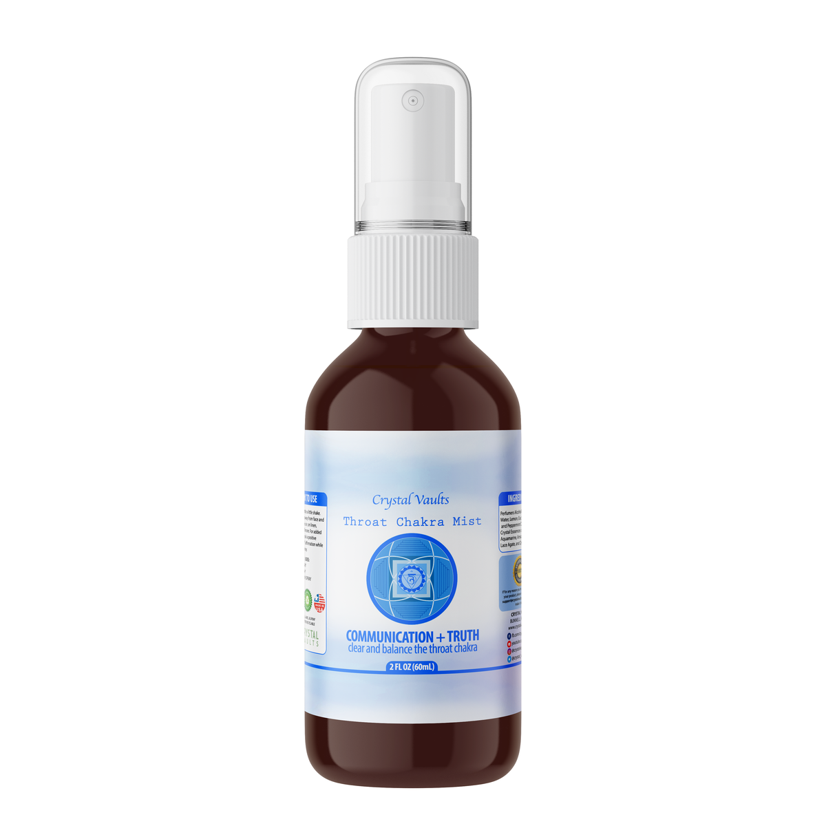 Throat Chakra Crystal Mist