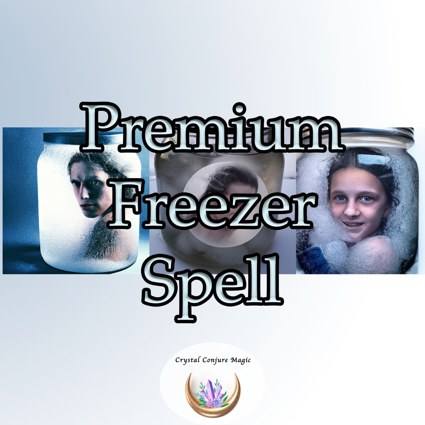 Premium Freezer Spell - Stop gossip, hurtful actions, evil eye, rudeness, and harassment in its tracks