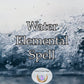 Water Elemental Spell - Remove the obstacles to your happiness. Unlock the power of waves and waves of unyielding water energy