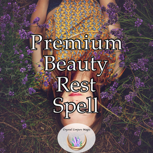 Premium Beauty Rest Spell - Finally get the real rest and sleep you need to feel your very best
