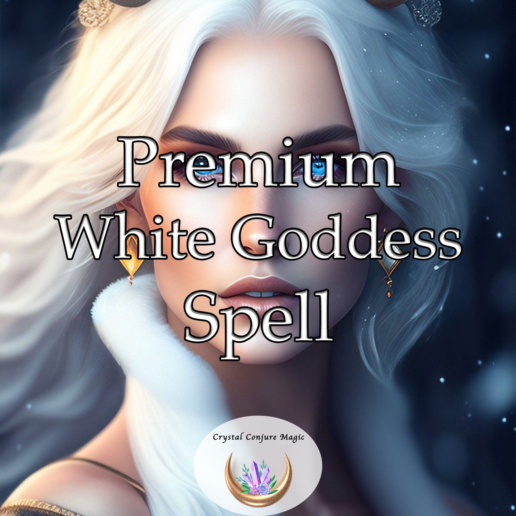 Premium White Goddess Divination Spell - See the future, prophecy, pro ...