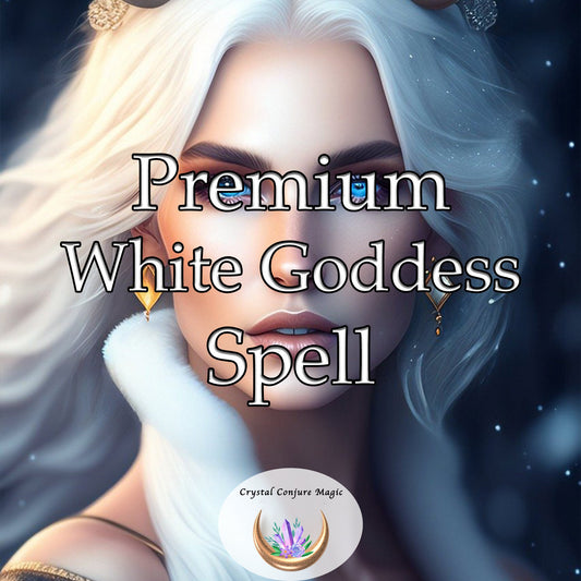Premium White Goddess Divination Spell - See the future, prophecy, prophetic dream