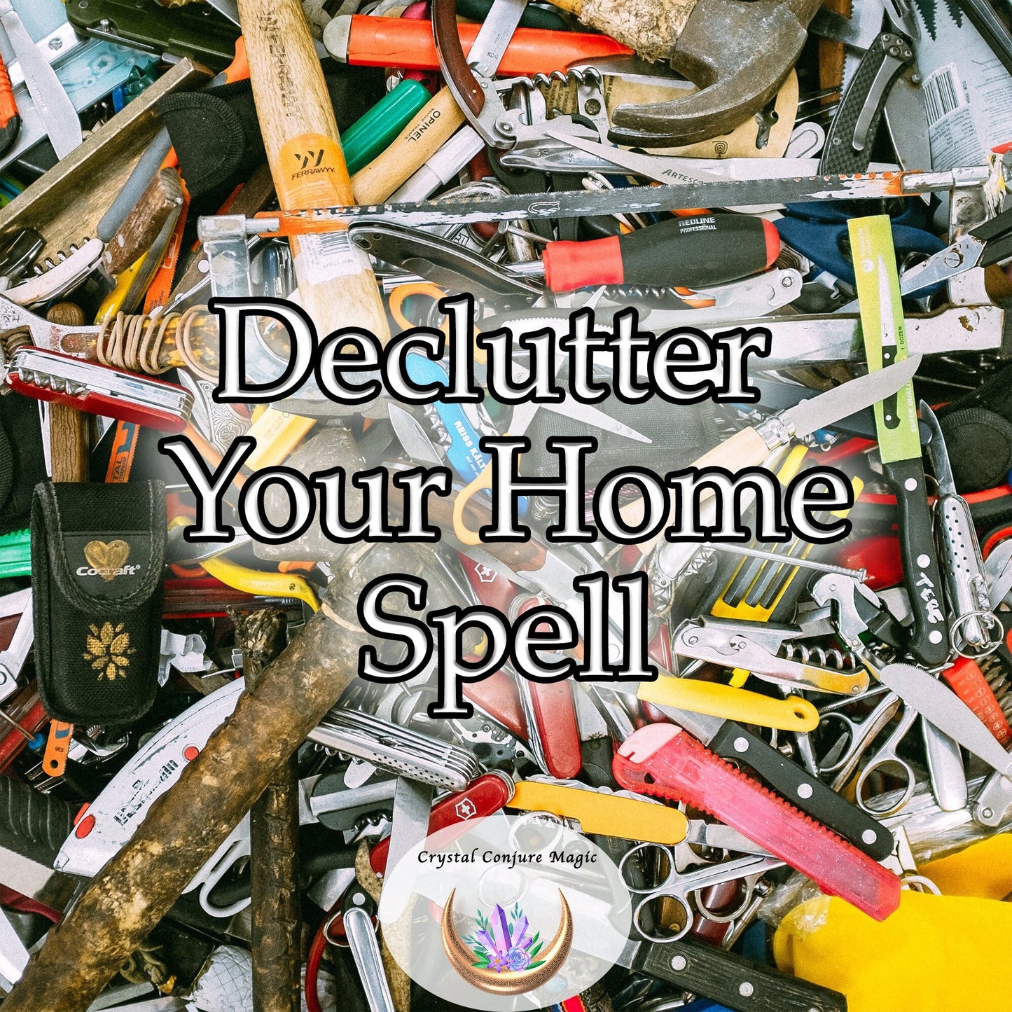 Declutter Your Home Spell - Get organized, get control, and get going on declutter now