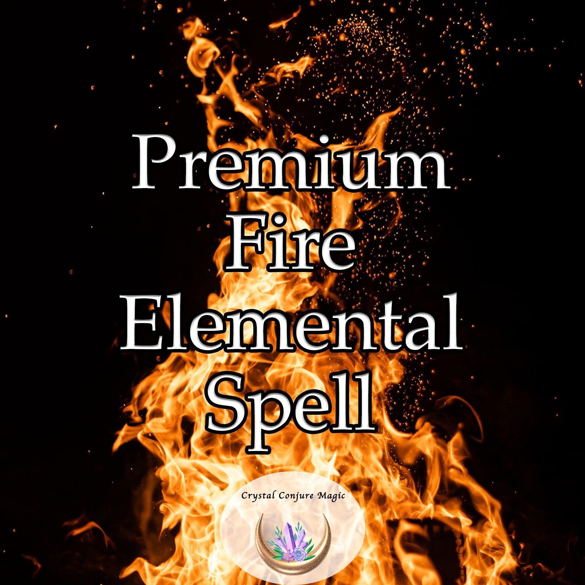 Premium Fire Elemental Spell - Ignites passions and supercharges love ...