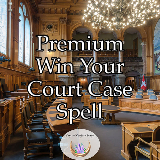 Premium Win Your Court Case Spell - step into the courtroom with unwavering confidence