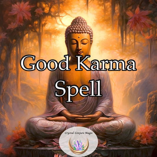 Good Karma Spell - attract abundance by cultivating inner harmony, allowing you to radiate kindness and generosity
