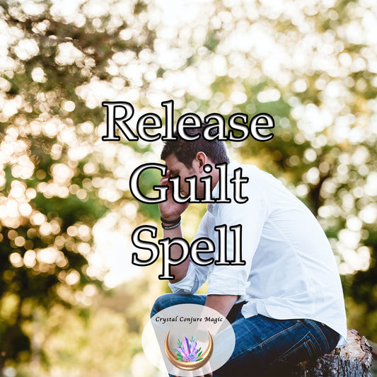 Release Guilt Spell - a sense of release, as though unseen hands are lifting away a heavy burden that you've long carried