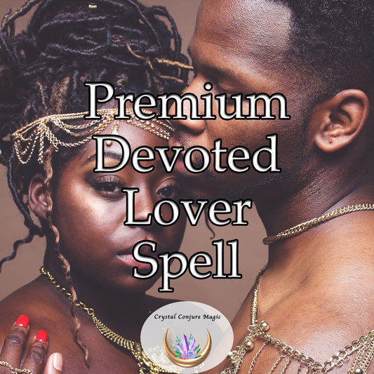 Premium Devoted Lover Spell - an affirmation of commitment and loyalty, sparking the flame of passion that never fizzles out