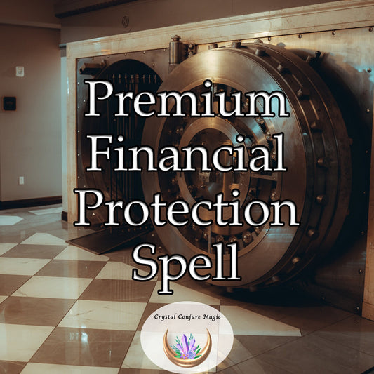 Premium Financial Protection Spell - invoke a force field of prosperity to ensure your hard-earned money doesn't slip through your fingers