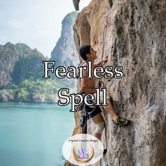 Fearless Spell - become an audacious warrior, capable of facing any obstacle with fearlessness and poise