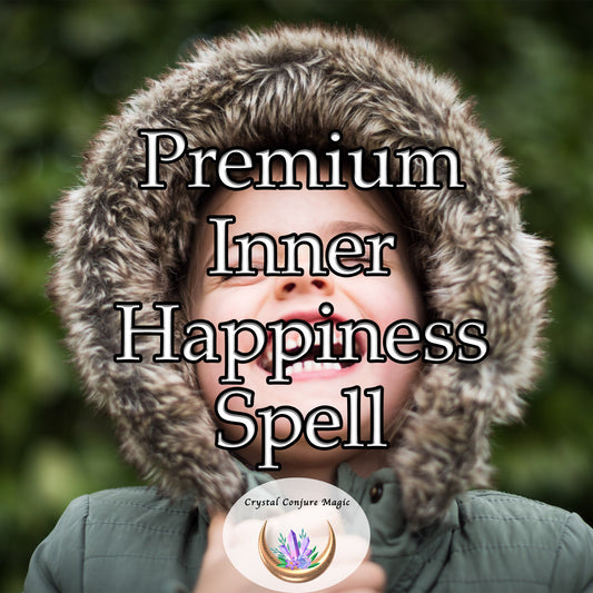 Premium Inner Happiness Spell Inner Happiness Spell - Embrace a magical journey, filled with laughter and positivity, where sadness is gone