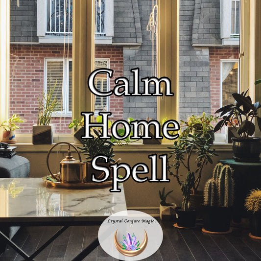 Calm Home Spell - banishes chaos, disquiet, and discord to restore serenity in your day-to-day life.