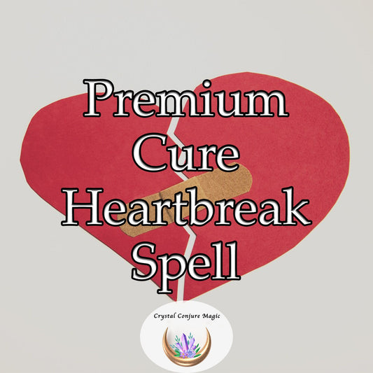 Premium Cure Heartbreak Spell - when you hurt, the magic is here to heal