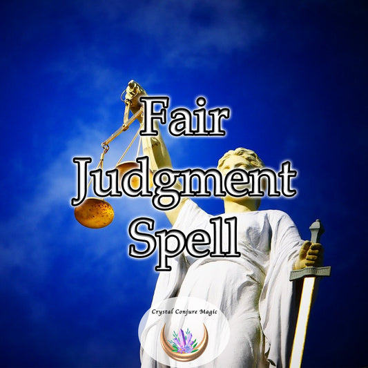 Fair Judgment Spell - Ensure unbiased perspective when you're being judged