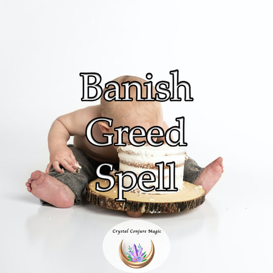 Banish Greed Spell -  a profound sense of contentment will fill your heart, nourishing your spirit and life
